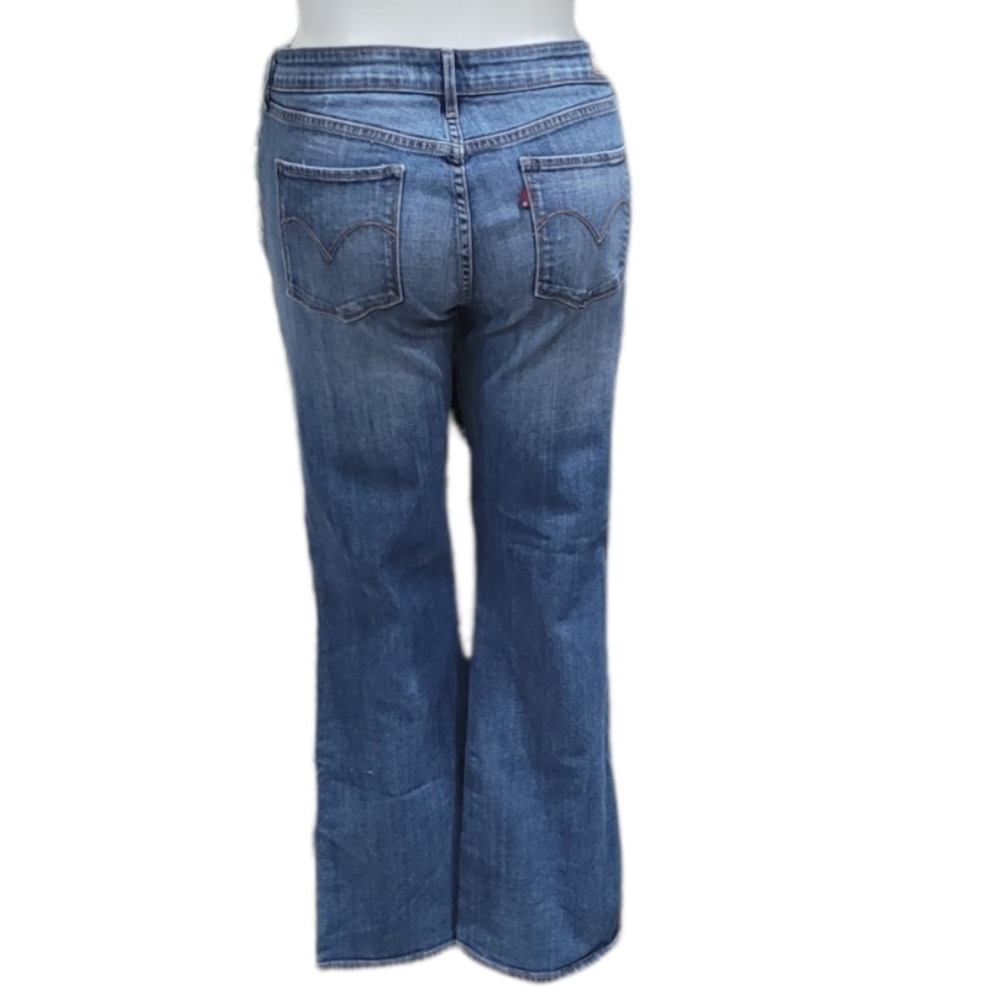 Levi's Women's Blue Boot Cut Jeans - Picture 3 of 12